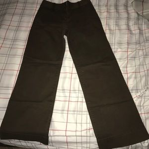 Ann Taylor LOFT Petite Brown Pants 0p